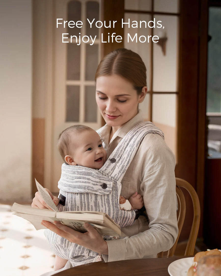 Momcozy PureHug Porte-Bébé Ergonomique Physiologique