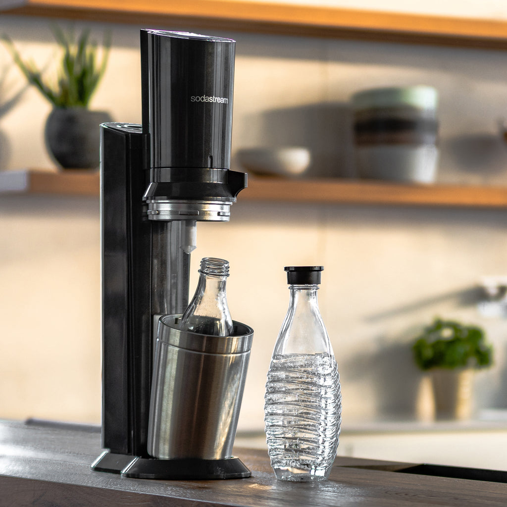 Machine à Eau Pétillante SodaStream CRYSTAL 3.0 Noir