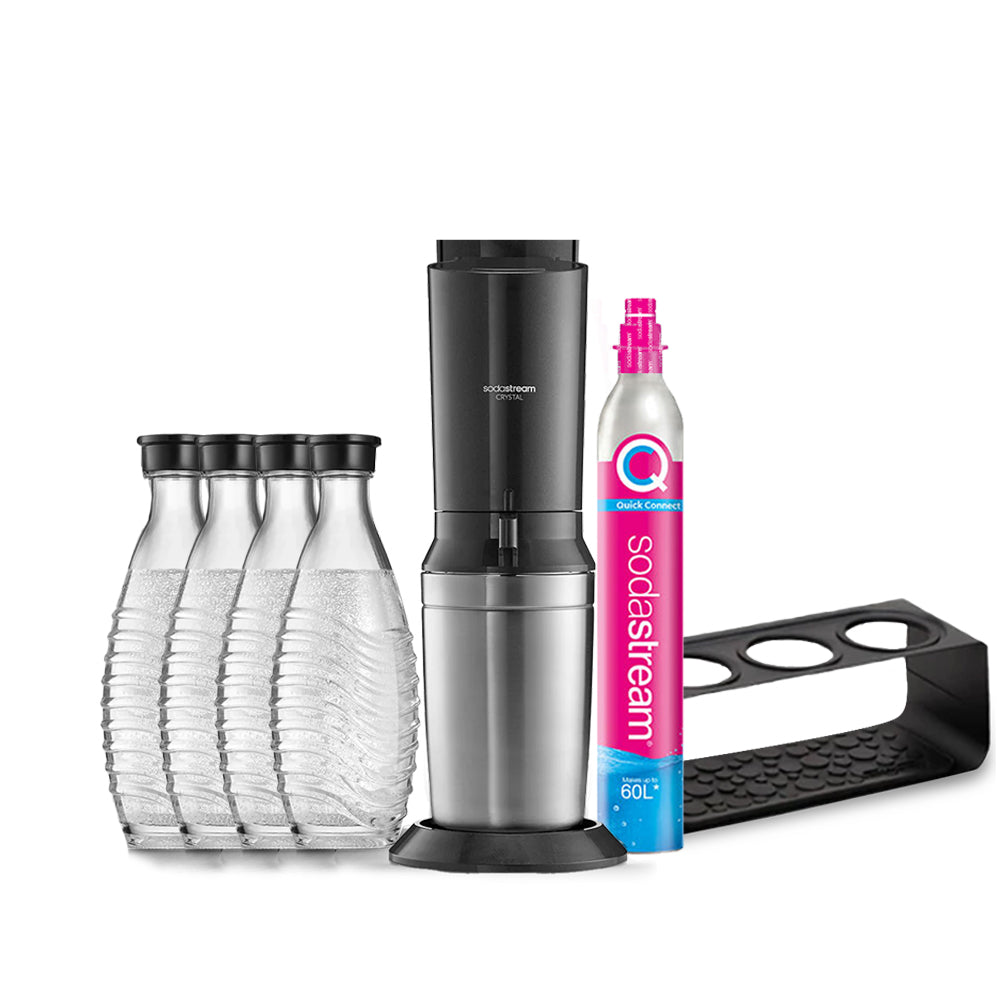 Machine à Eau Pétillante SodaStream CRYSTAL 3.0 Noir