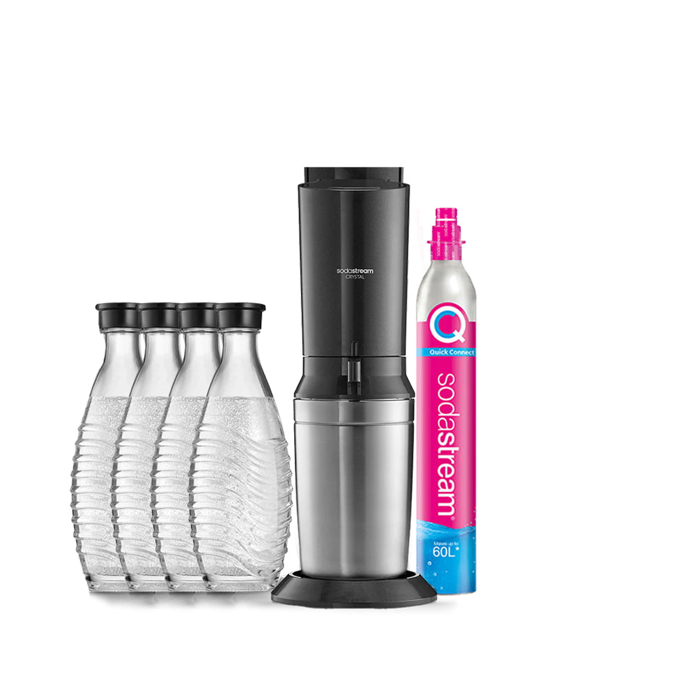 Machine à Eau Pétillante SodaStream CRYSTAL 3.0 Noir