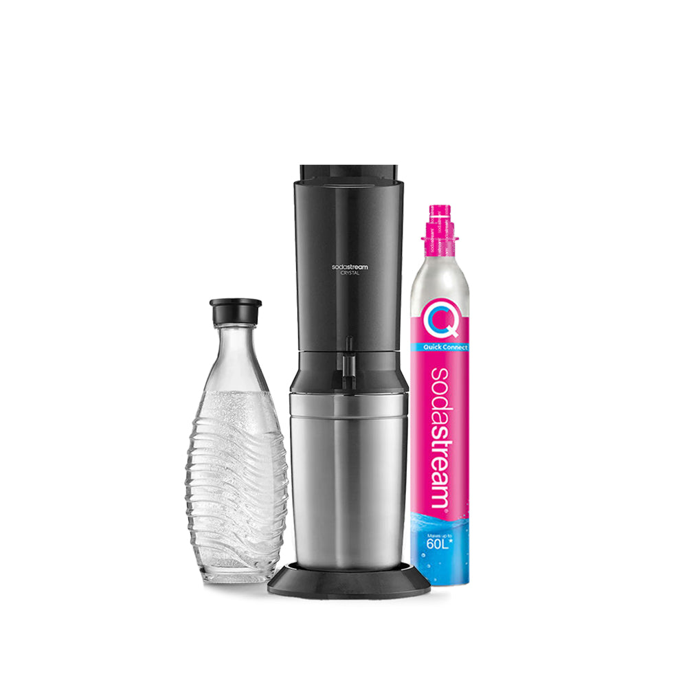 Machine à Eau Pétillante SodaStream CRYSTAL 3.0 Noir