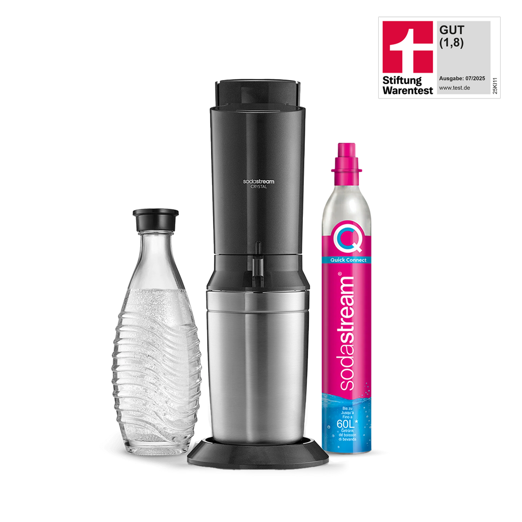 Machine à Eau Pétillante SodaStream CRYSTAL 3.0 Noir