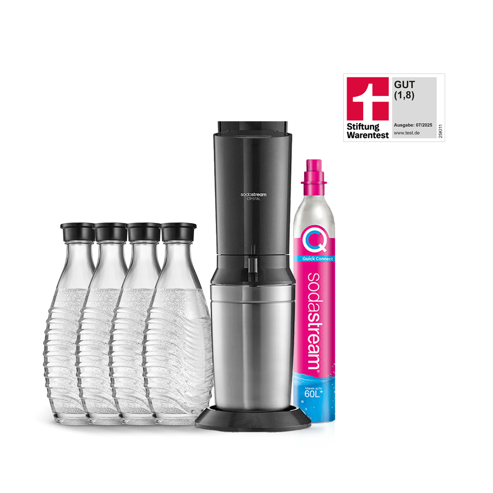 Machine à Eau Pétillante SodaStream CRYSTAL 3.0 Noir