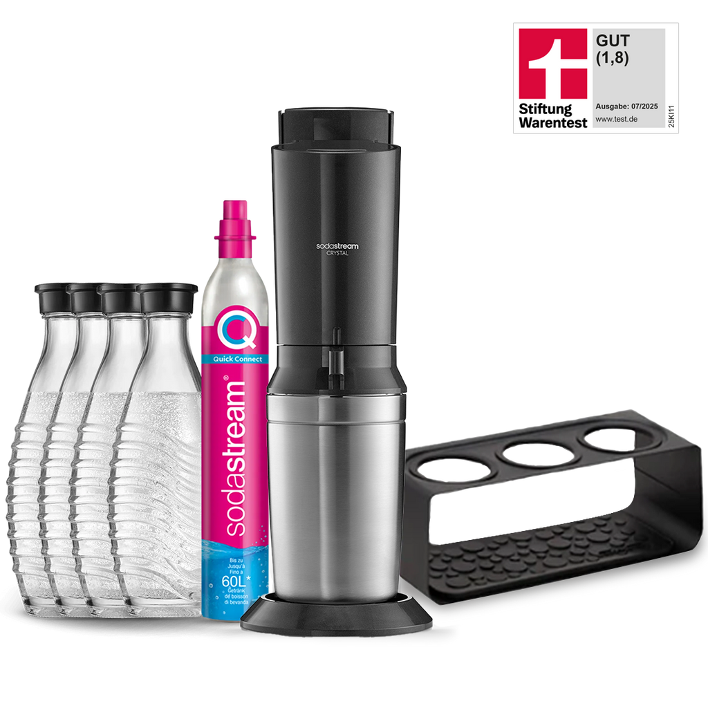 Machine à Eau Pétillante SodaStream CRYSTAL 3.0 Noir