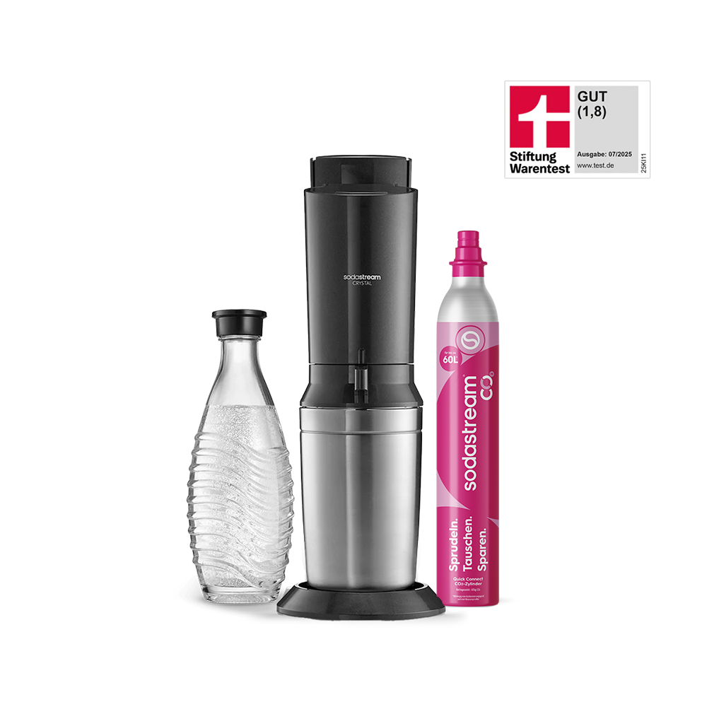 Machine à Eau Pétillante SodaStream CRYSTAL 3.0 Noir