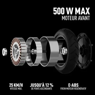 Segway E2PLUSII Trottinette Électrique 500 W 25 km/h Noir