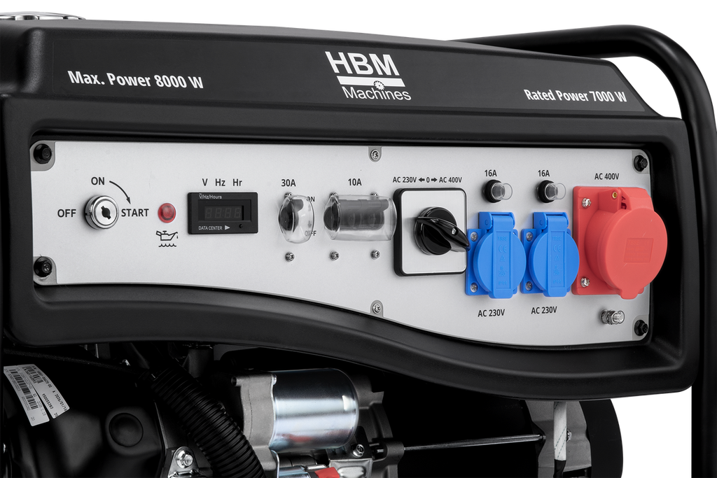 HBM H135232 Groupe Électrogène Essence 8000W