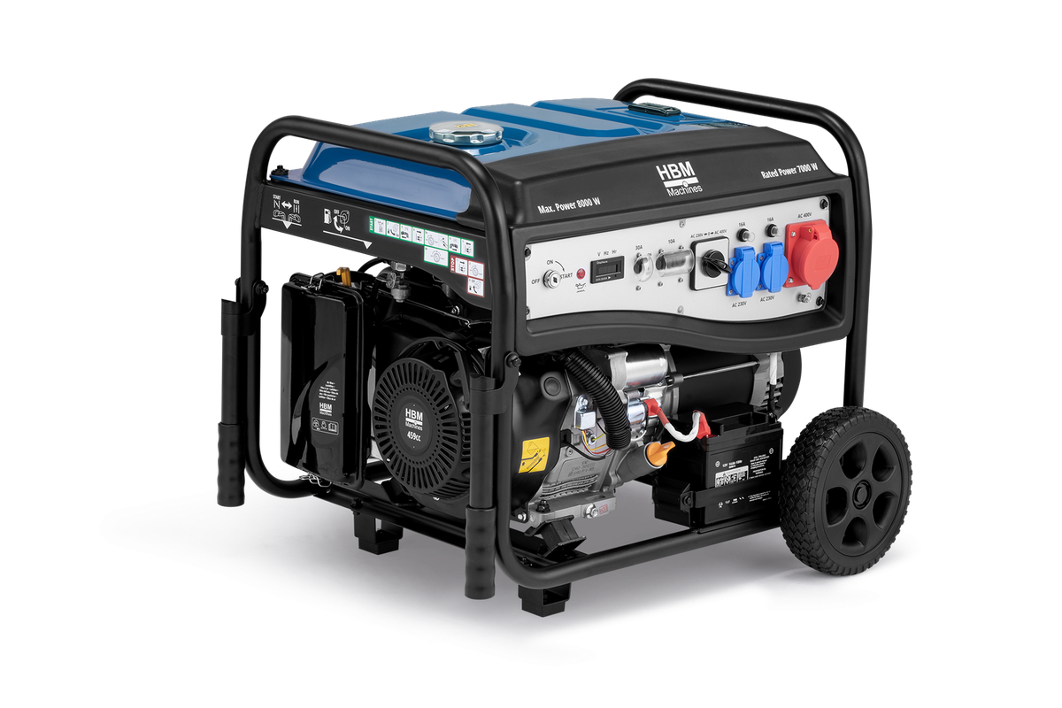 HBM H135232 Groupe Électrogène Essence 8000W