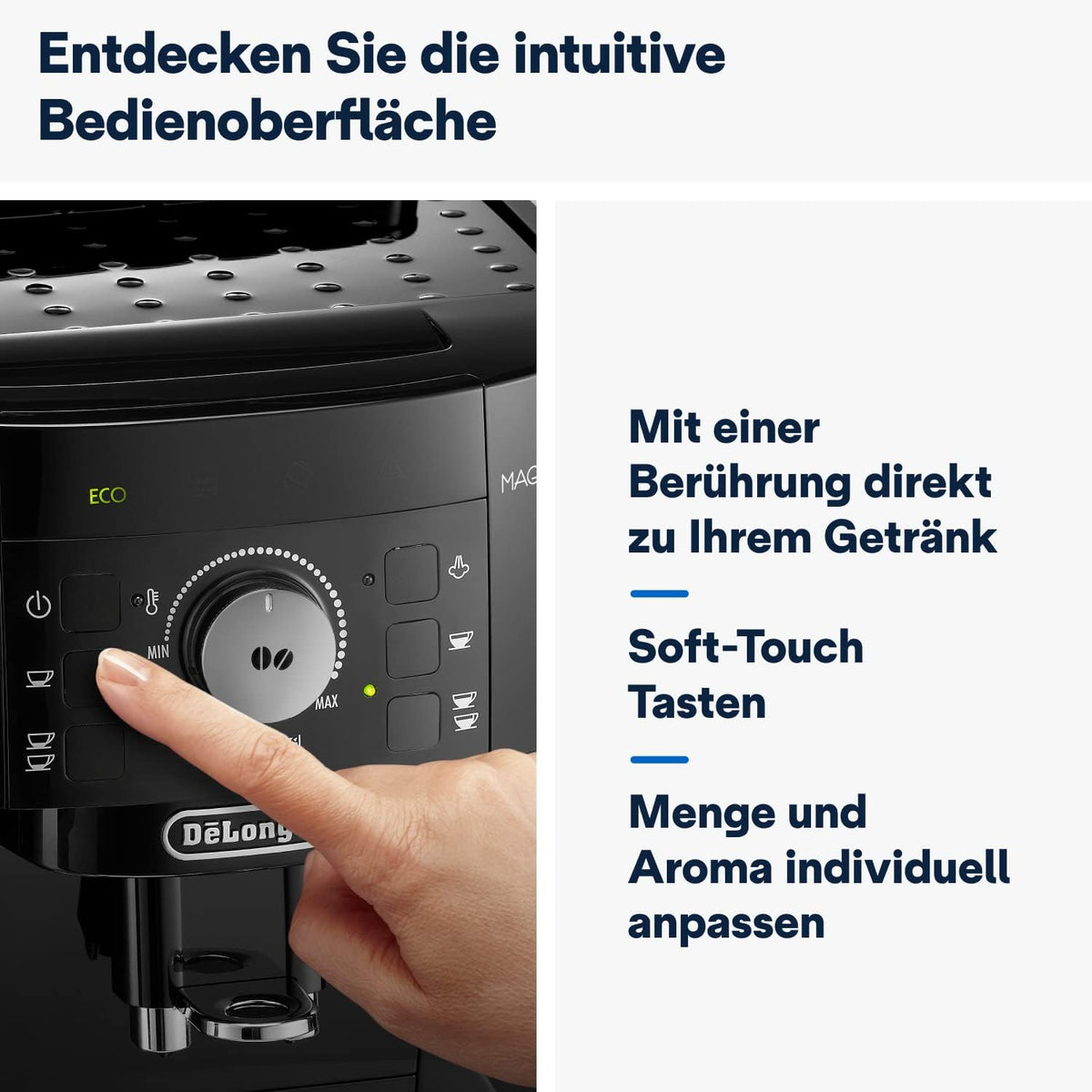 De'Longhi Magnifica S ECAM11.112.B Machine à Café Automatique
