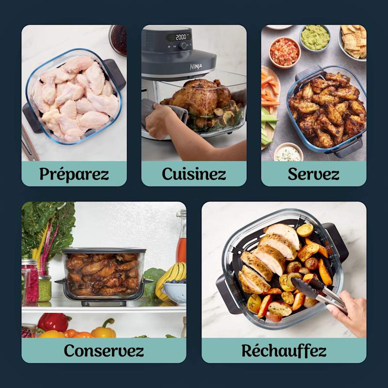 Ninja AS101EUCY Air Fryer 7-en-1 2050 W