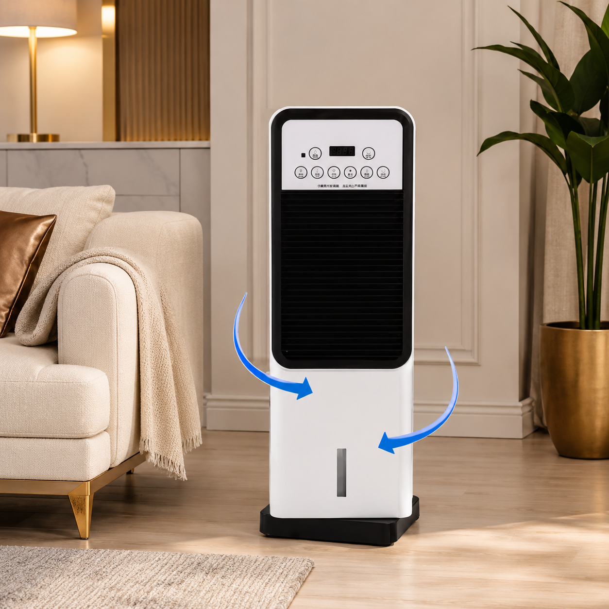 Suntek Climatiseur Mobile 3 en 1 Refroidissement Puissant