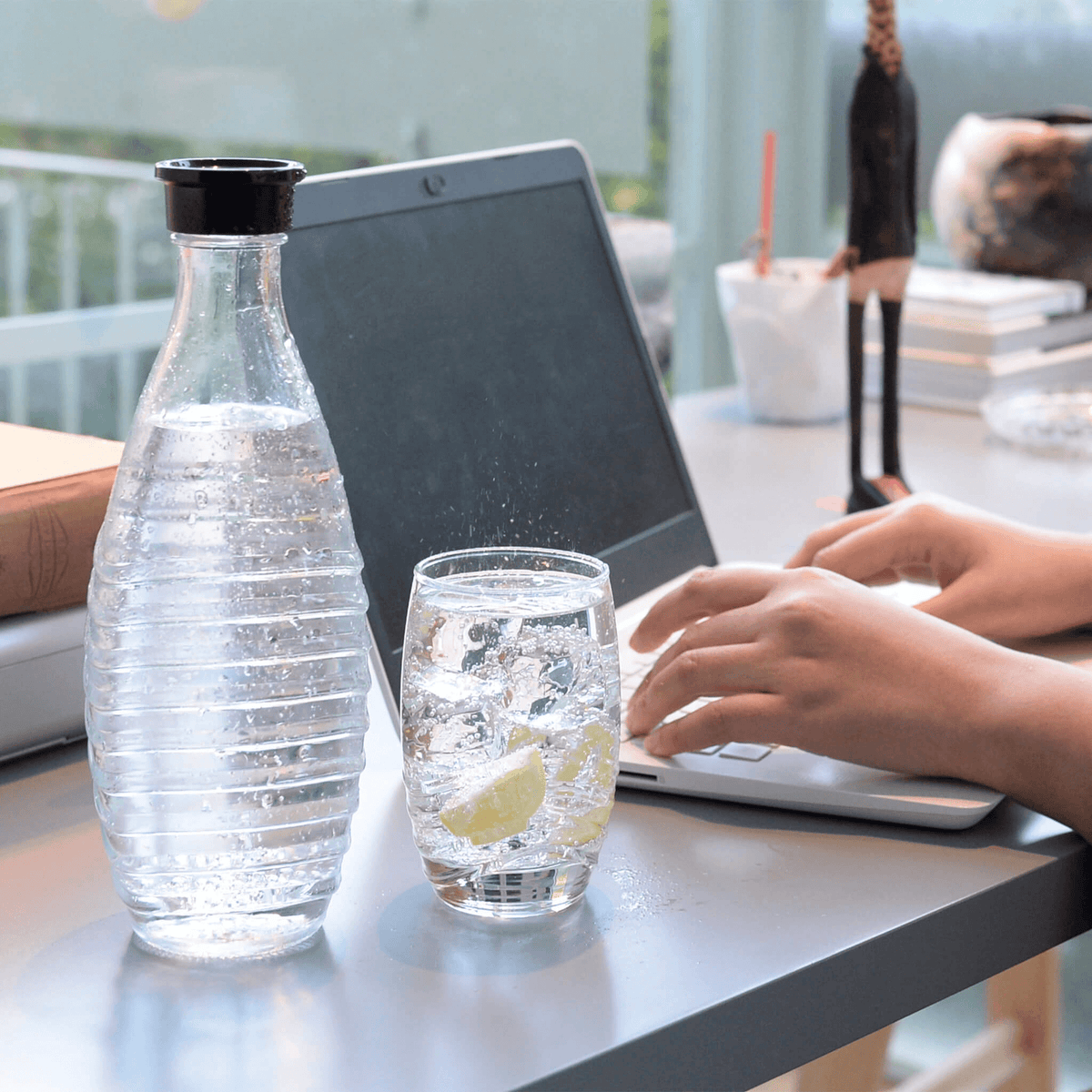 Machine à Eau Pétillante SodaStream CRYSTAL 3.0 Noir