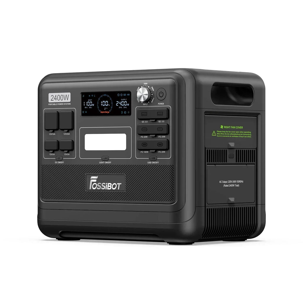 FOSSiBOT F2400 Station Électrique Portable 2048 Wh 2400 W
