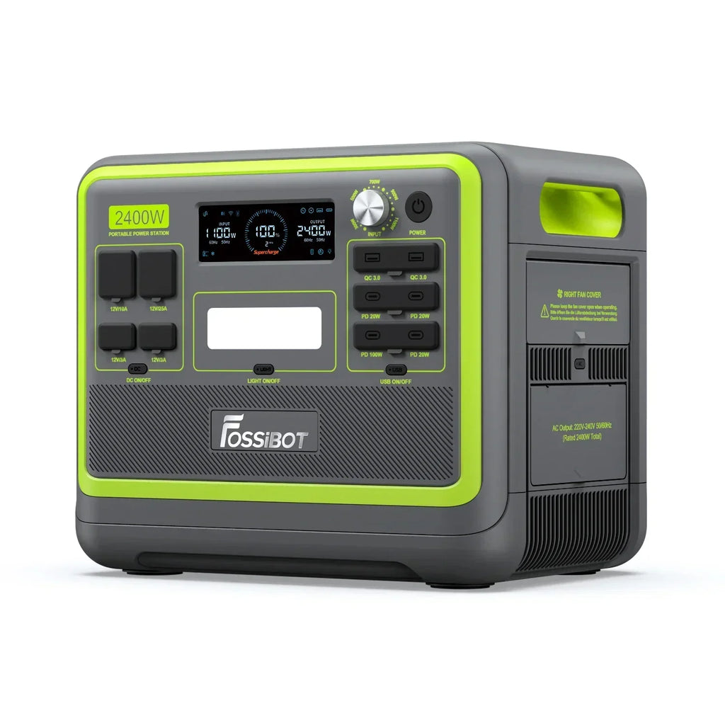 FOSSiBOT F2400 Station Électrique Portable 2048 Wh 2400 W