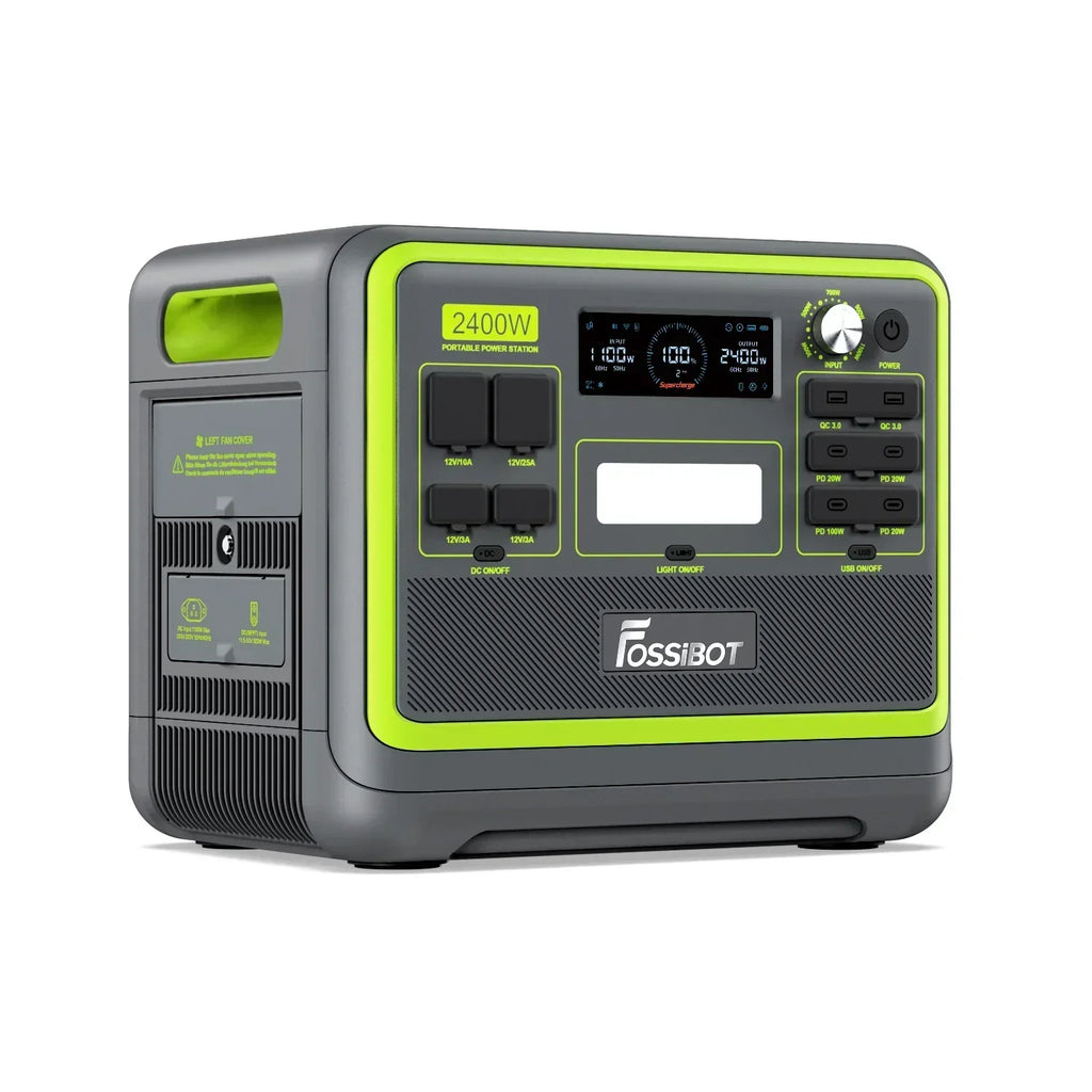 FOSSiBOT F2400 Station Électrique Portable 2048 Wh 2400 W