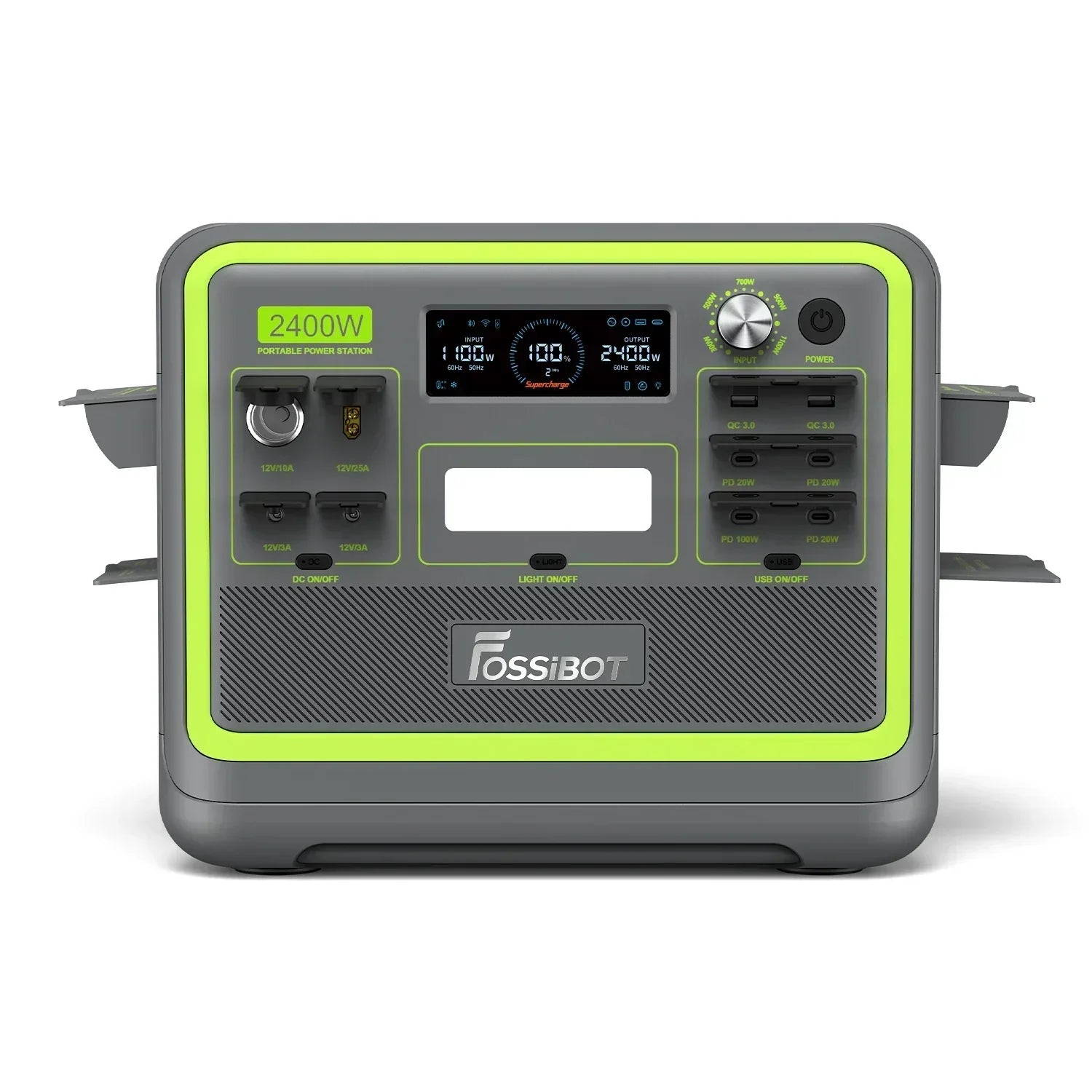 FOSSiBOT F2400 Station Électrique Portable 2048 Wh 2400 W