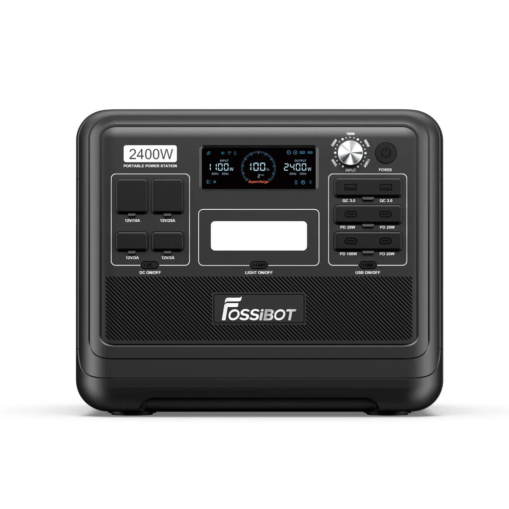 FOSSiBOT F2400 Station Électrique Portable 2048Wh 2400W