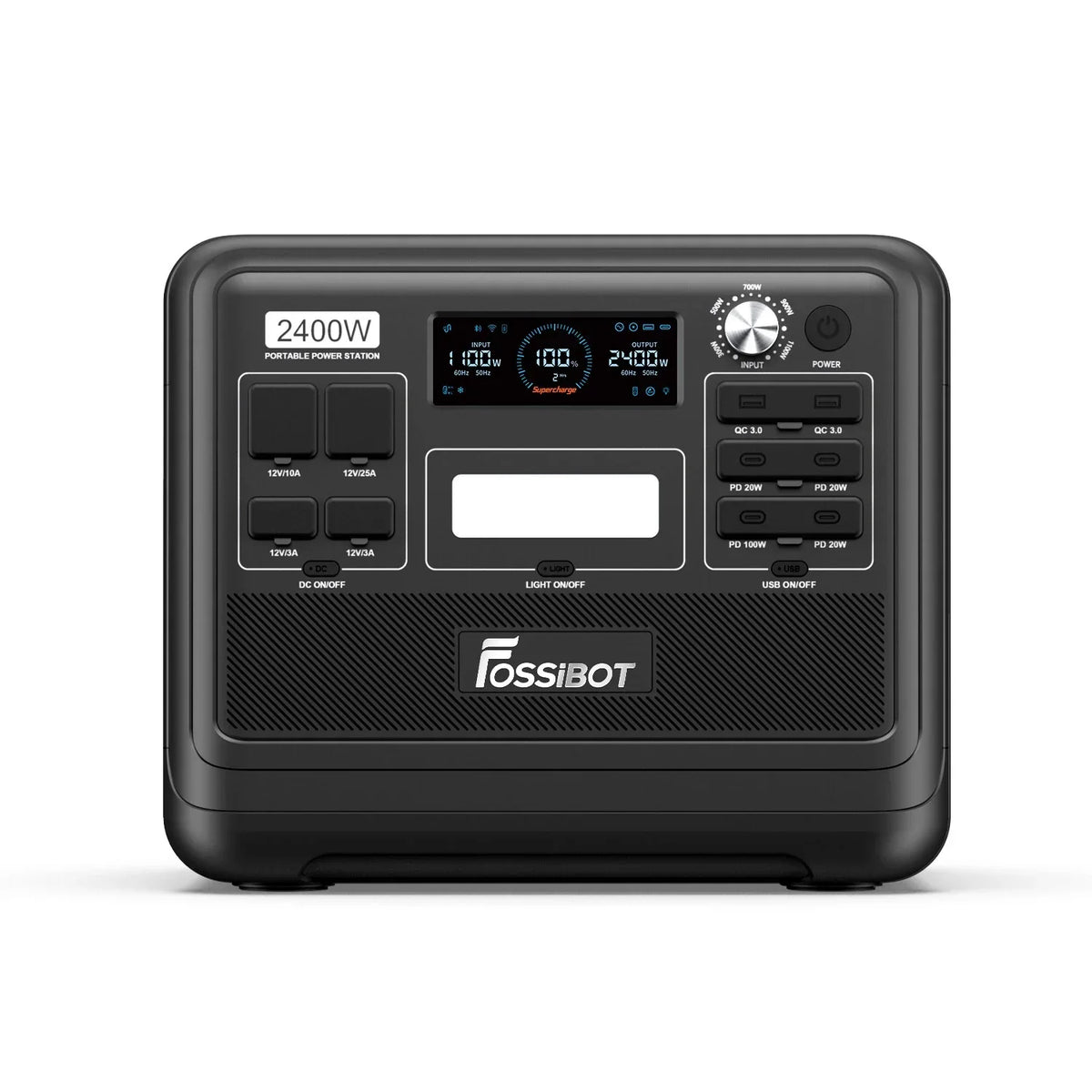 FOSSiBOT F2400 Station Électrique Portable 2048Wh 2400W