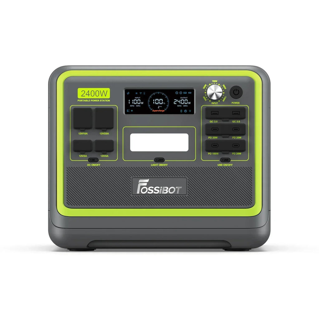 FOSSiBOT F2400 Station Électrique Portable 2048 Wh 2400 W