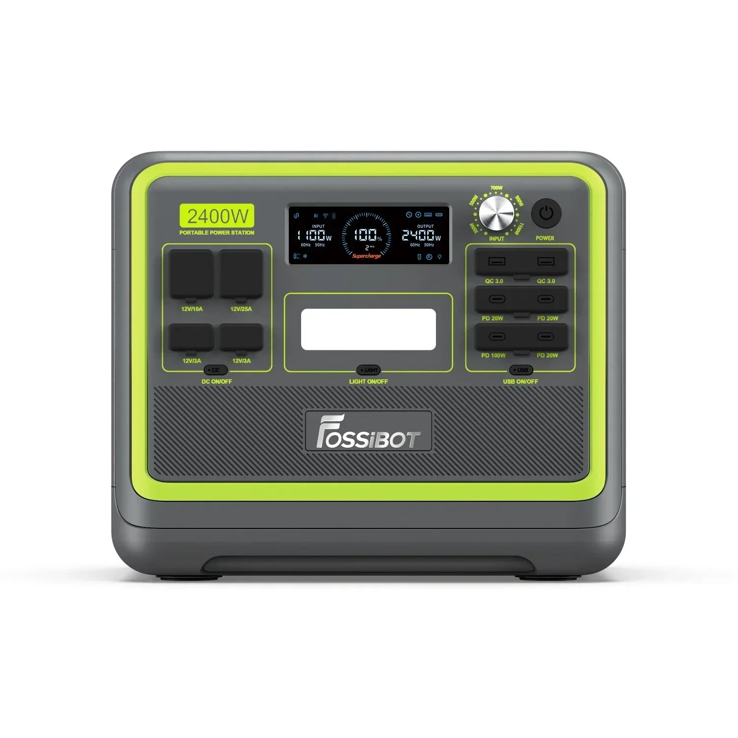 FOSSiBOT F2400 Station Électrique Portable 2048 Wh 2400 W