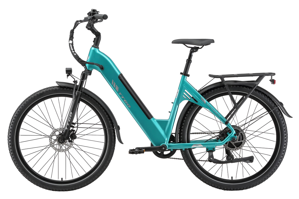 TTGO C5 Vélo Électrique 250W Batterie 48V 13,5Ah 27,5 Pouces