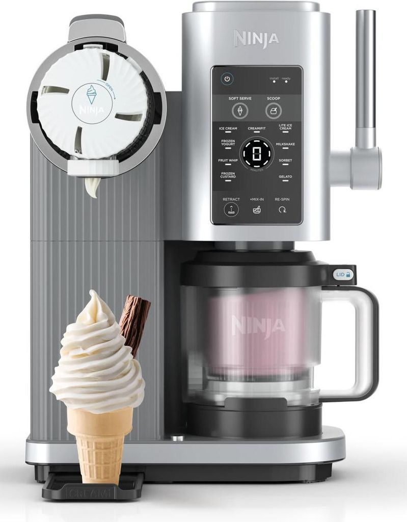 Ninja NC701EU Sorbetière 0.48 L 800 W Noir Argent