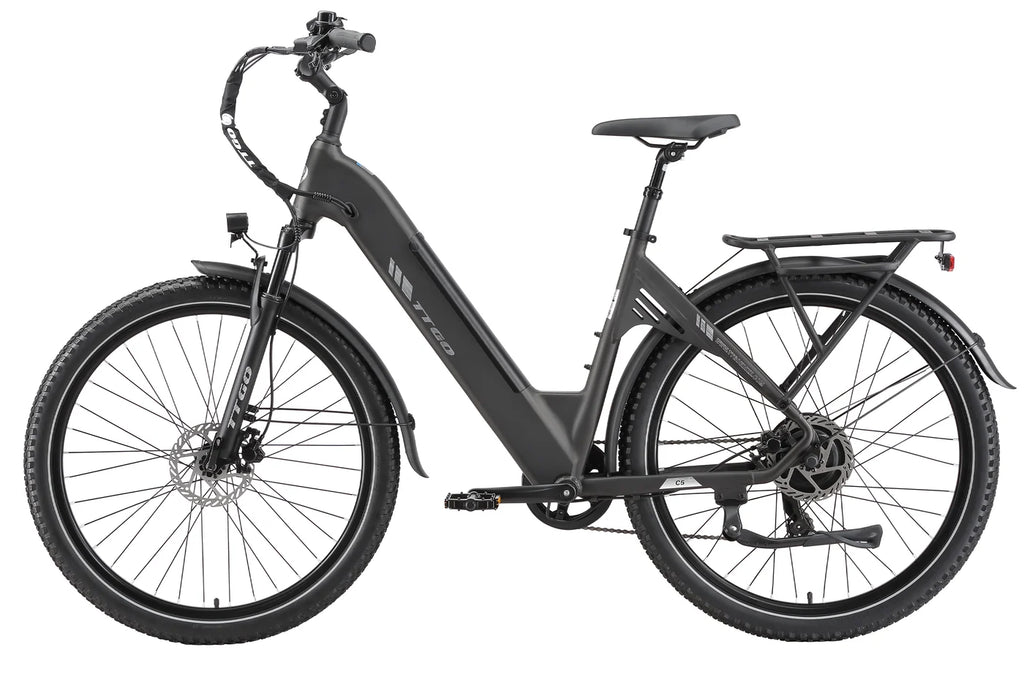 TTGO C5 Vélo Électrique 250W Batterie 48V 13,5Ah 27,5 Pouces