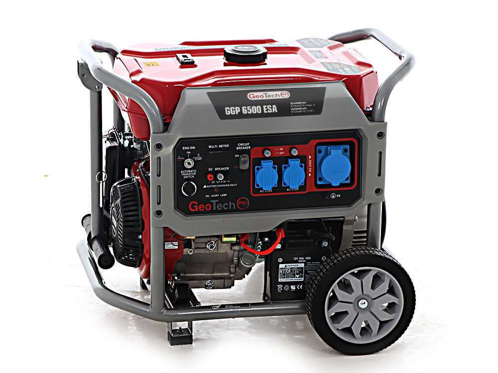 GeoTech Pro GGP 6500 ESA Groupe Électrogène 5400W