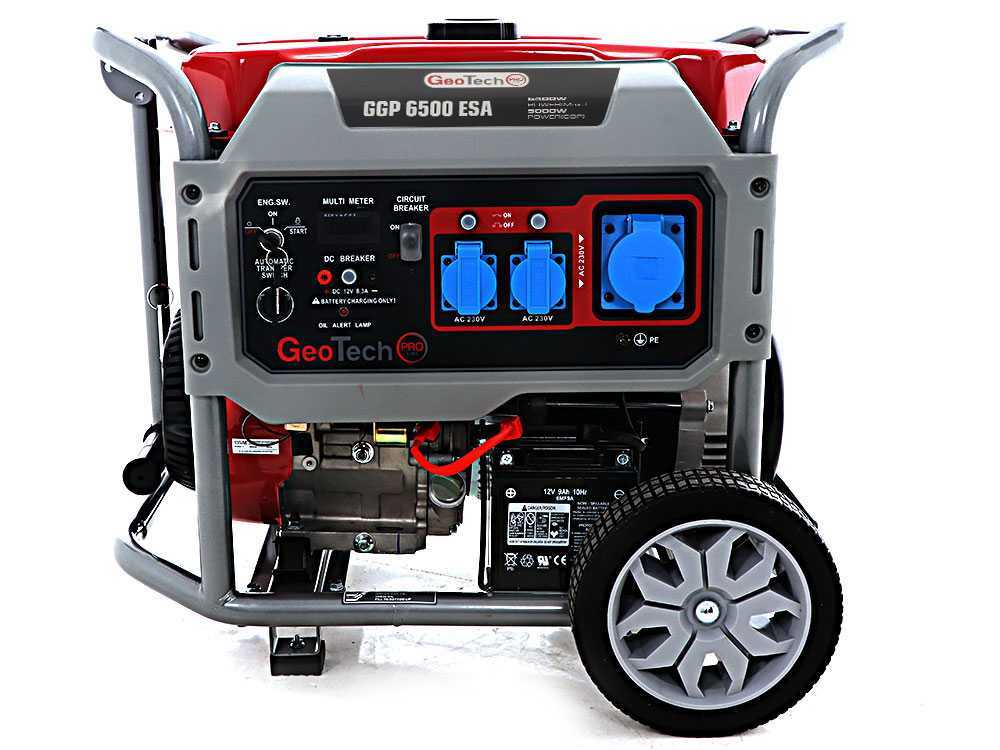 GeoTech Pro GGP 6500 ESA Groupe Électrogène 5400W