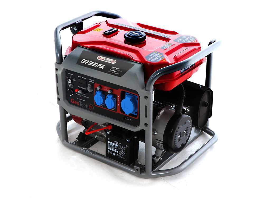 GeoTech Pro GGP 6500 ESA Groupe Électrogène 5400W