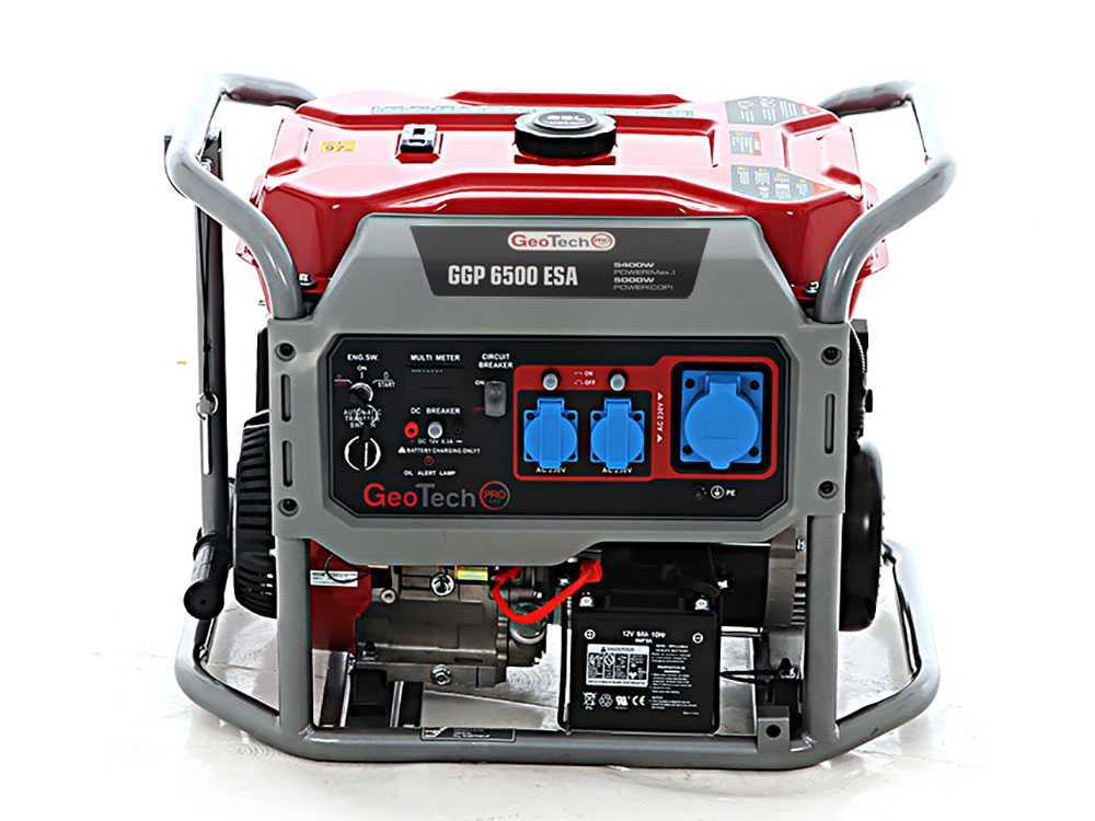 GeoTech Pro GGP 6500 ESA Groupe Électrogène 5400W