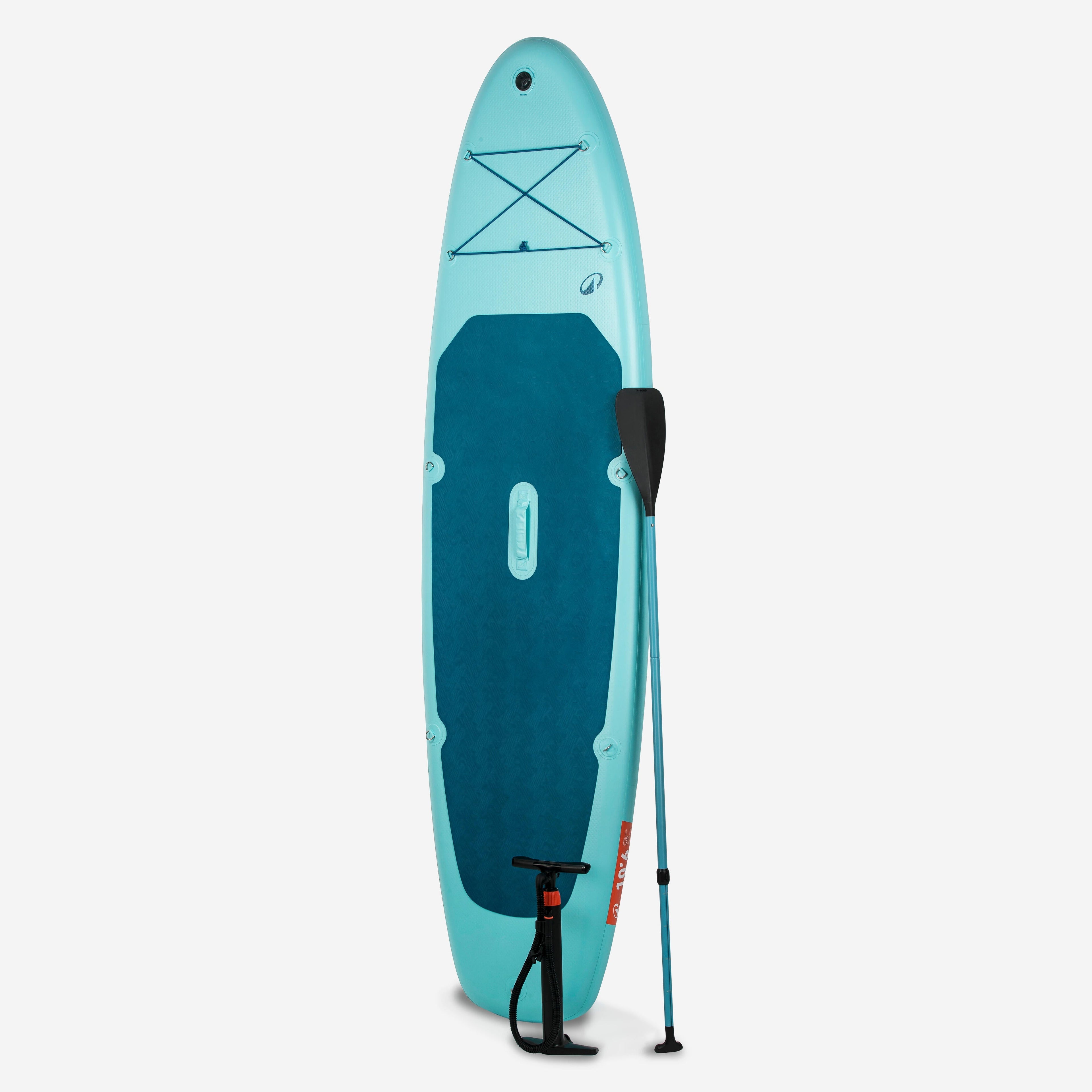 Pack Stand Up Paddle Gonflable 10'6 100 Bleu