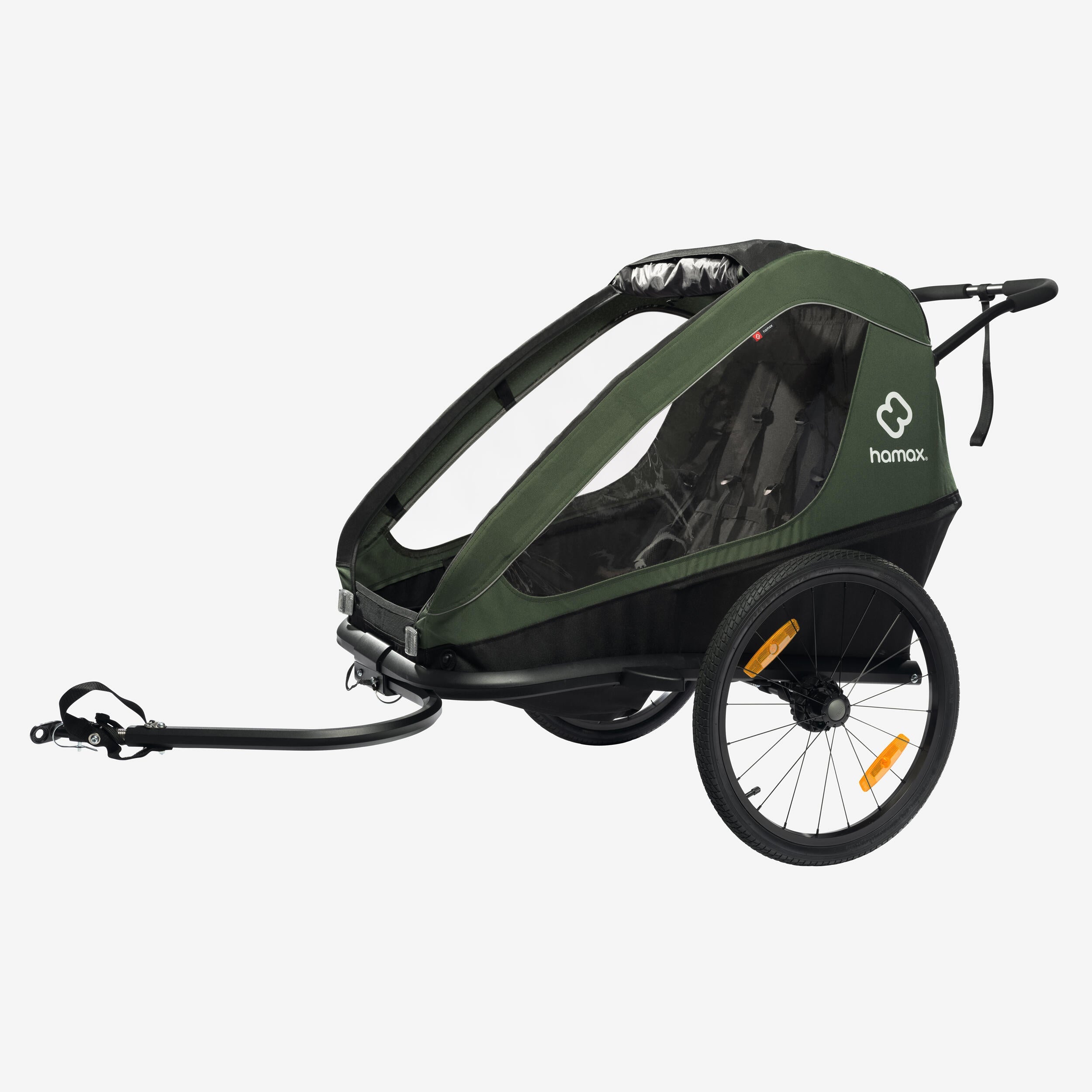 HAMAX Ixplorer Remorque Vélo pour 2 Enfants