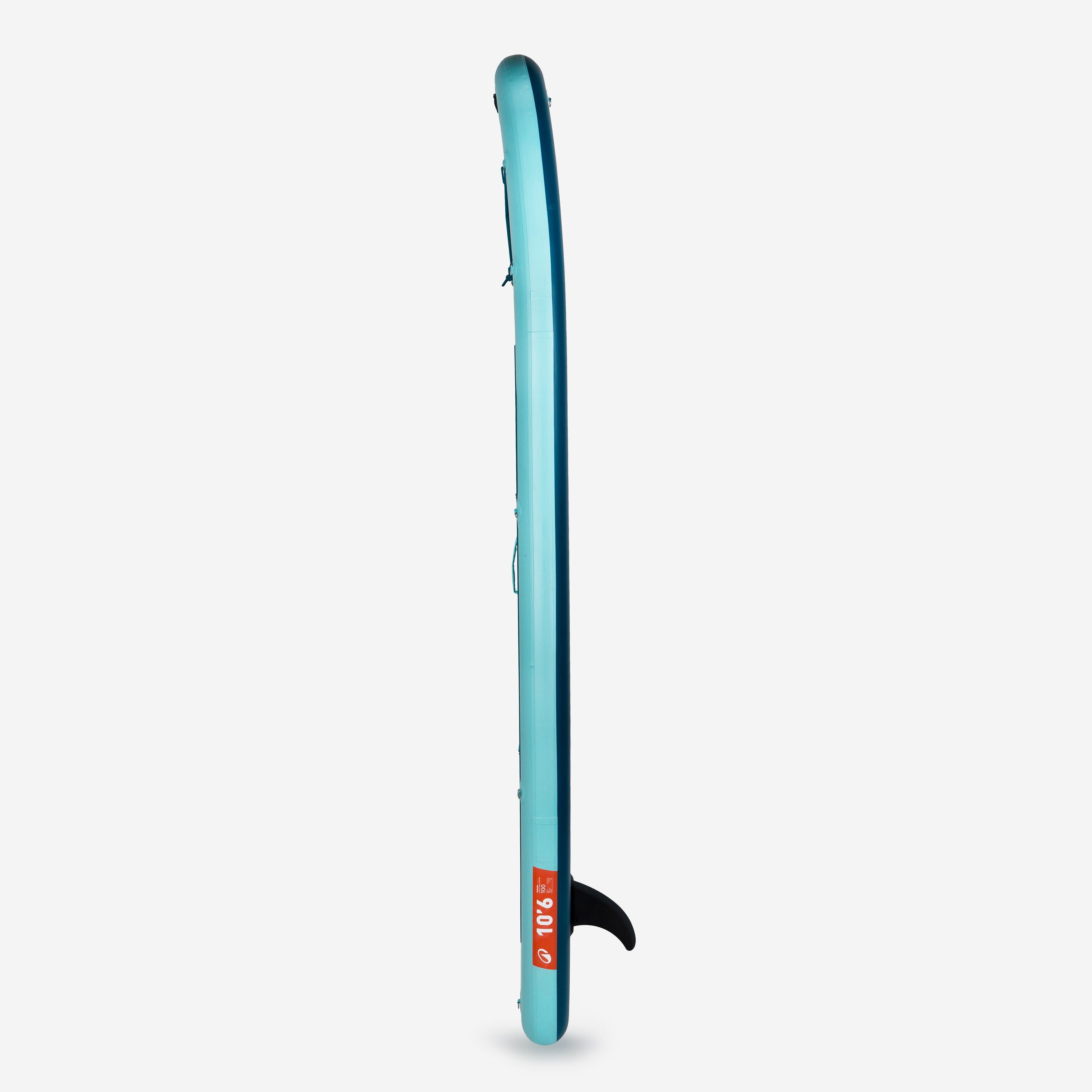 Pack Stand Up Paddle Gonflable 10'6 100 Bleu