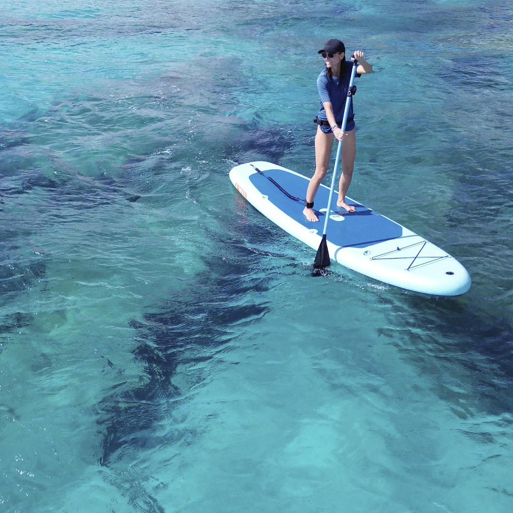 Pack Stand Up Paddle Gonflable 10'6 100 Bleu