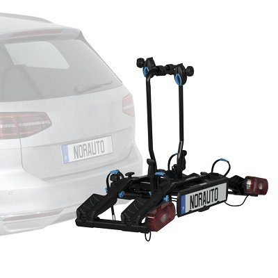 Norauto E-FIT 100-2 Porte-vélos sur Attelage pour 2 Vélos